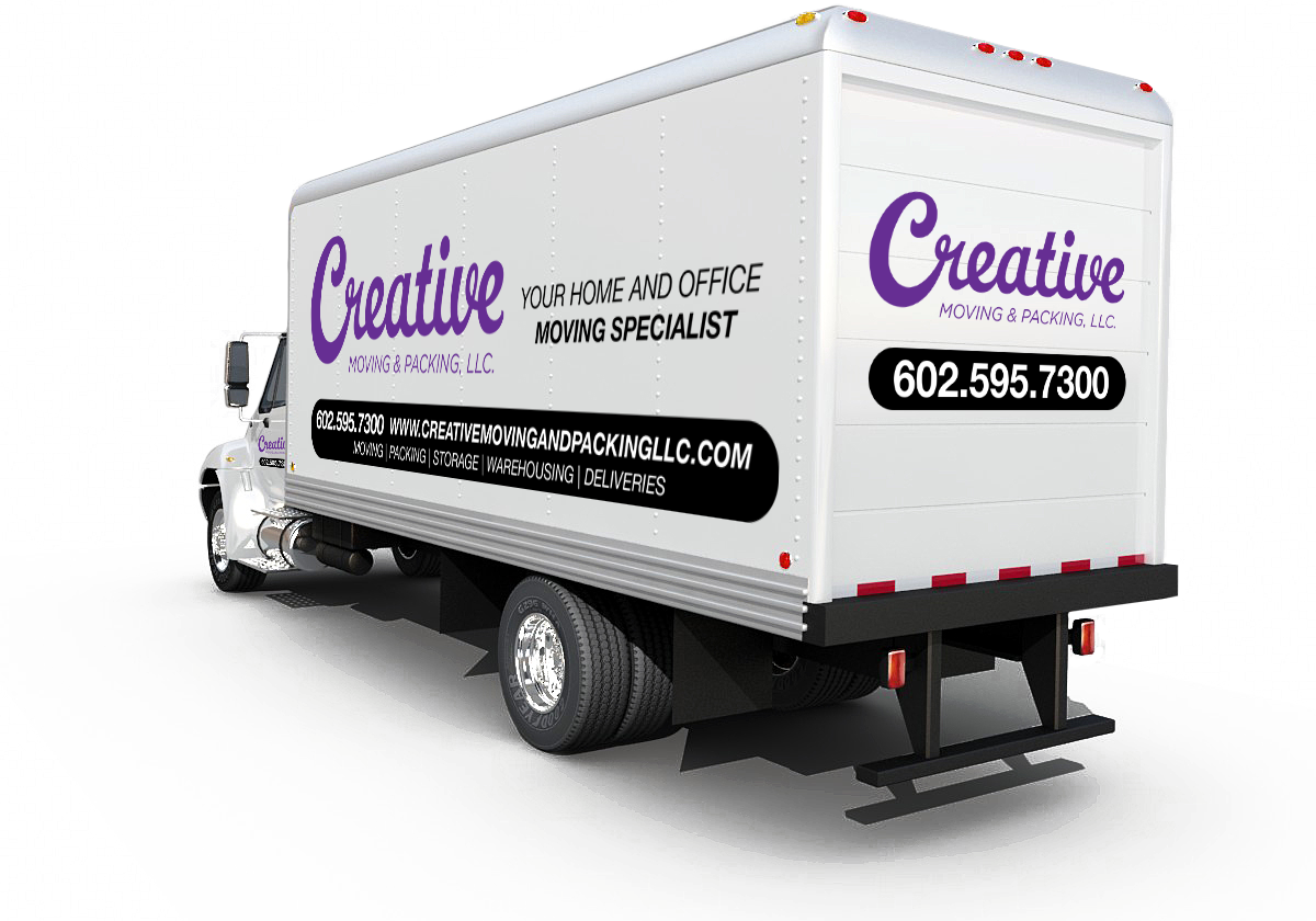 Top Rated Moving and Packing Truck From Creative Moving and Packing